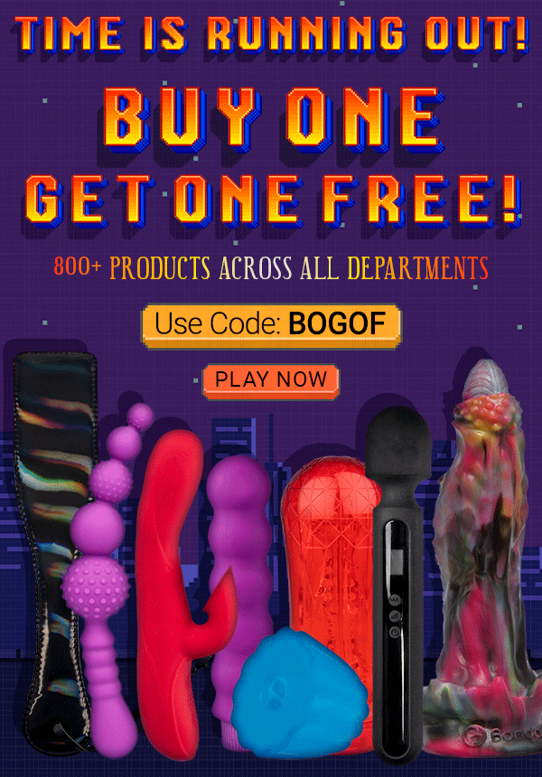 Buy one get one free with code BOGOF